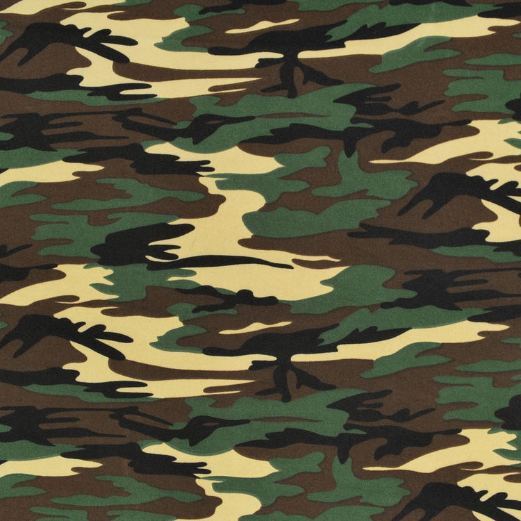 2mm Camouflage Neoprene Scuba Fabric | OnlineFabricStore