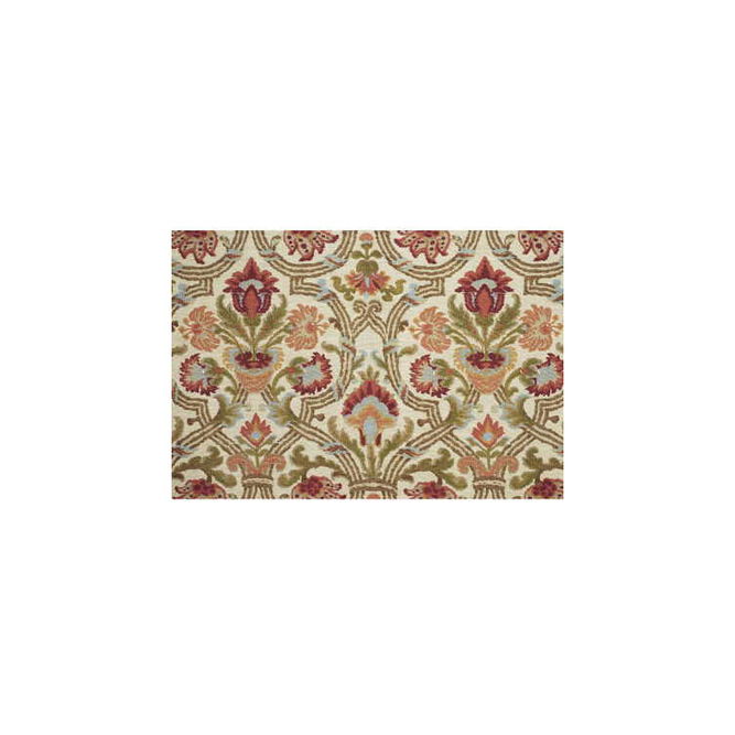Lee Jofa New Sevilla Red/Olive Fabric