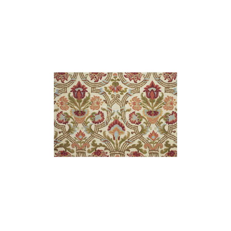 Lee Jofa New Sevilla Red/Olive Fabric