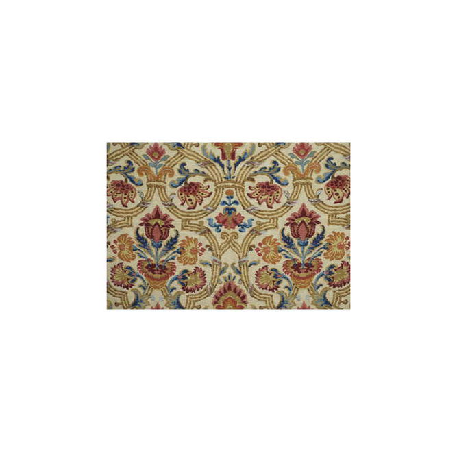 Lee Jofa New Sevilla Ruby/Blue Fabric