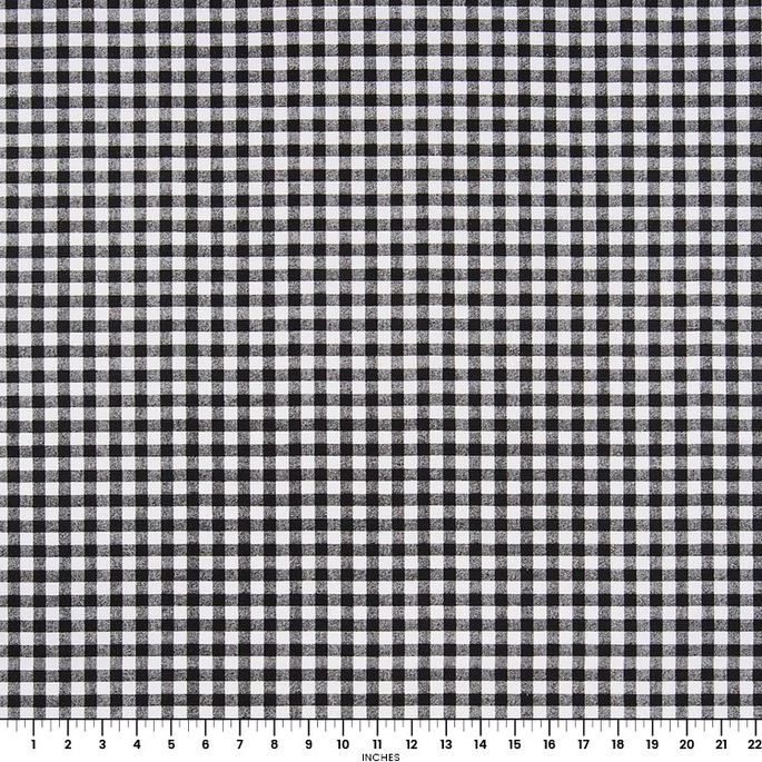 Premier Prints Newton Black Fabric image 2 of 2