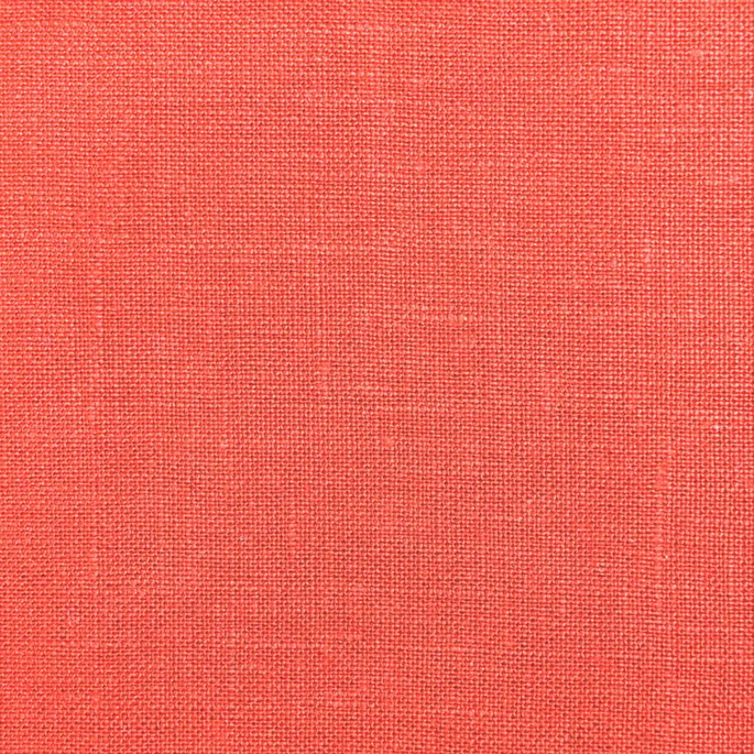 Coral Irish Linen Fabric image 1 of 2