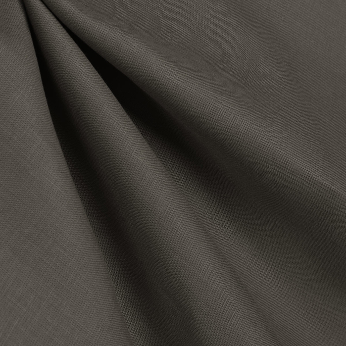 120" Horizon Gray Irish Linen Fabric image 2 of 2