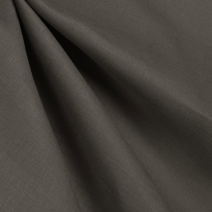 120" Horizon Gray Irish Linen Fabric image 2 of 2