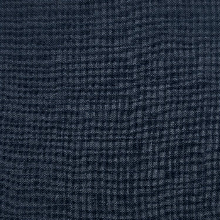120" Indigo Irish Linen Fabric