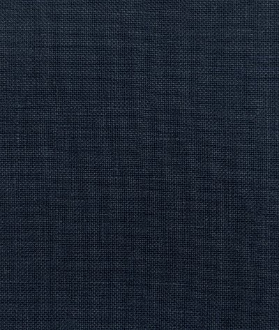 Navy Blue Irish Linen Fabric