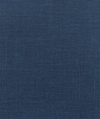 Blue Linen Fabric by the Yard