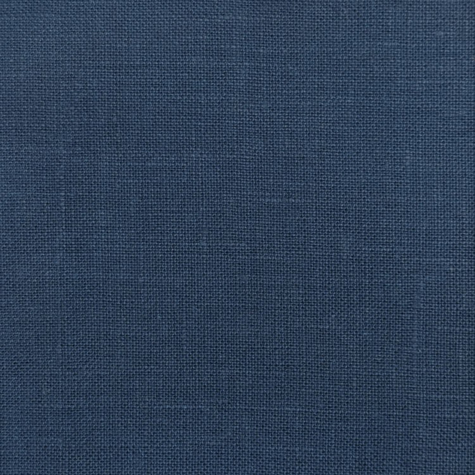 New Indigo Blue Irish Linen Fabric image 1 of 2
