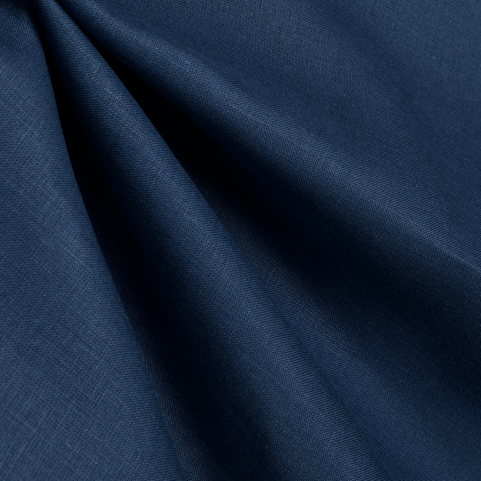 New Indigo Blue Irish Linen Fabric image 2 of 2