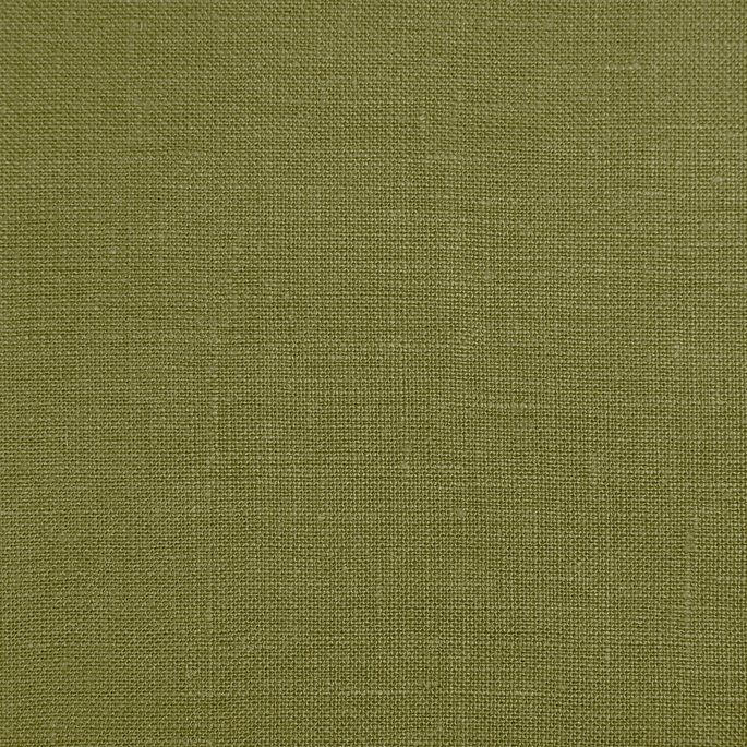 Olive Green Irish Linen Fabric image 1 of 2
