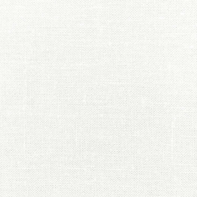 120" White Irish Linen Fabric