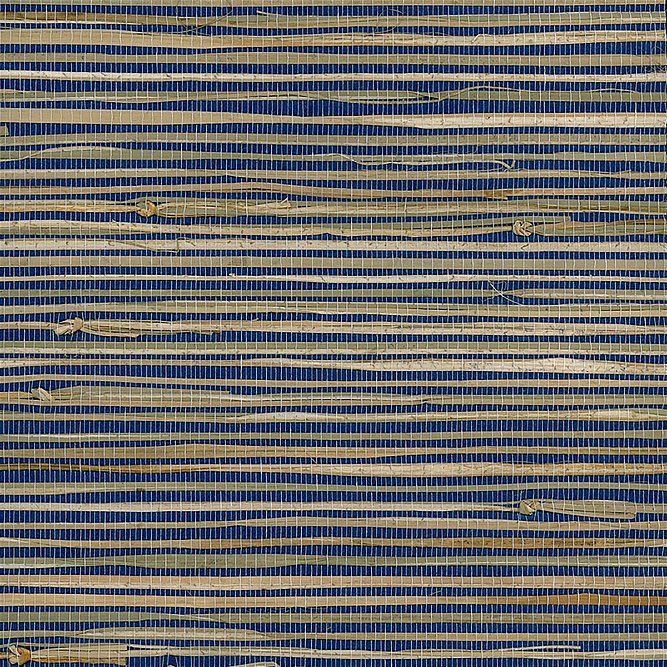 Seabrook Designs NR125X Triangle Grass Blue &amp; Tan Wallpaper