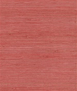 Seabrook Designs NR147X Jute Pink Wallpaper