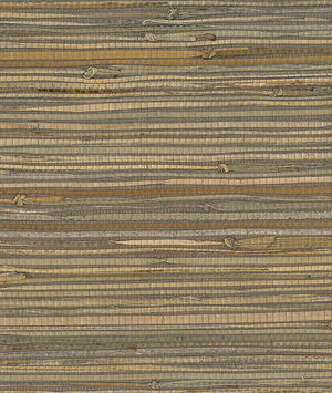 Seabrook Designs NR163X Rushcloth Brown Wallpaper