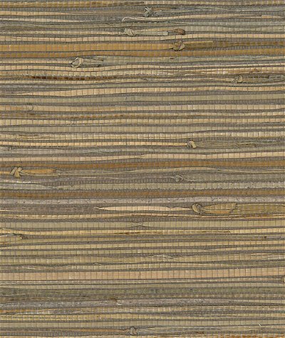 Seabrook Designs NR163X Rushcloth Brown Wallpaper