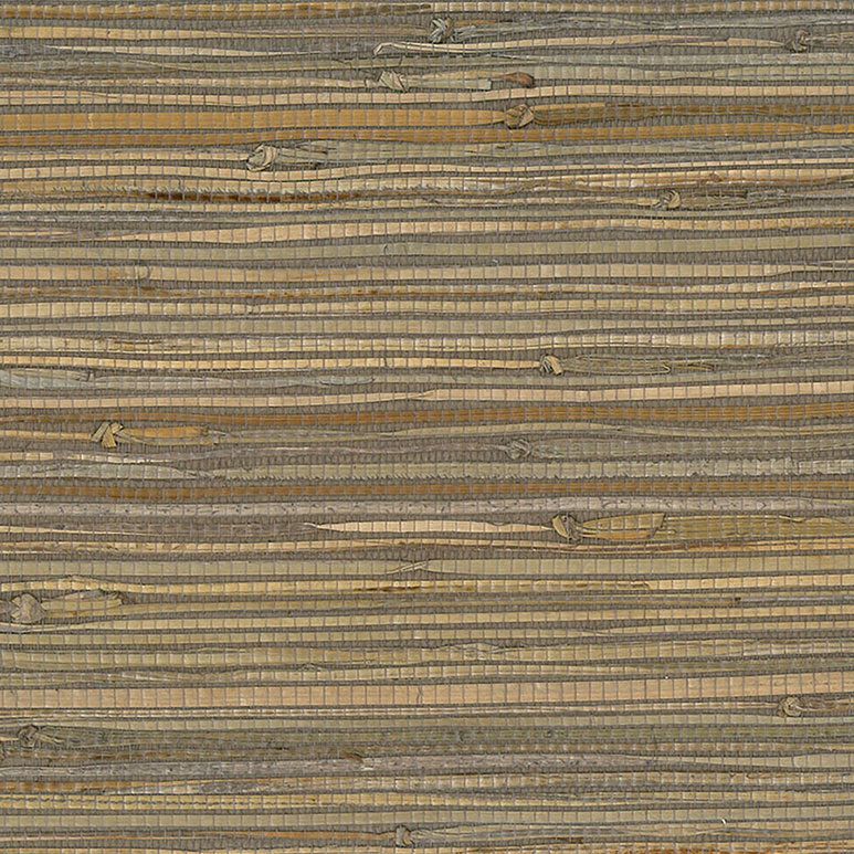 Seabrook Designs NR163X Rushcloth Brown Wallpaper