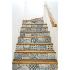NextWall Peel & Stick Moroccan Tile Blue & Gray Wallpaper - Image 4