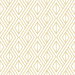 NextWall Peel & Stick Diamond Geometric Metallic Gold & White Wallpaper