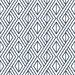 NextWall Peel & Stick Diamond Geometric Navy & White Wallpaper
