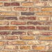 NextWall Peel & Stick Faux Rustic Red Brick Wallpaper