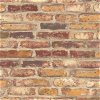 NextWall Peel & Stick Faux Rustic Red Brick Wallpaper - Image 1