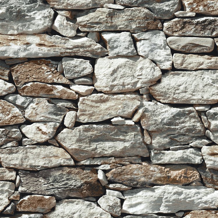 NextWall Peel & Stick Stone Wall Brown & Gray Wallpaper