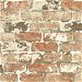 NextWall Peel &amp; Stick Weathered Red Brick Wallpaper thumbnail image 1 of 5