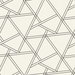 NextWall Peel & Stick Railroad Geometric Iridescent Pearl & Ebony Wallpaper