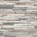 NextWall Peel & Stick Reclaimed Wood Plank Light Gray & Brown Wallpaper