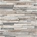 NextWall Peel &amp; Stick Reclaimed Wood Plank Light Gray &amp; Brown Wallpaper thumbnail image 1 of 5