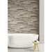 NextWall Peel &amp; Stick Reclaimed Wood Plank Charcoal &amp; Brown Wallpaper thumbnail image 2 of 5