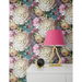 NextWall Peel &amp; Stick Blooming Floral Multicolored Wallpaper thumbnail image 2 of 5