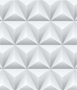 NextWall Peel & Stick Triangle Origami Gray Wallpaper