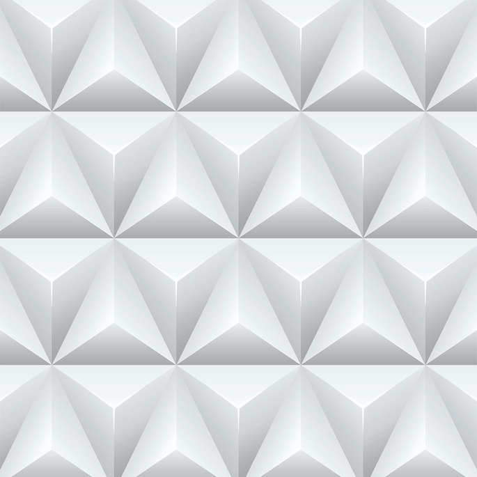 NextWall Peel &amp; Stick Triangle Origami Gray Wallpaper image 1 of 4