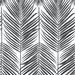 NextWall Peel & Stick Paradise Palm Ebony Wallpaper
