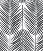 NextWall Peel & Stick Paradise Palm Ebony Wallpaper
