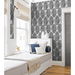 NextWall Peel &amp; Stick Paradise Palm Ebony Wallpaper thumbnail image 2 of 4