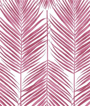 NextWall Peel & Stick Paradise Palm Cerise Pink Wallpaper