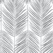 NextWall Peel & Stick Paradise Palm Daydream Gray Wallpaper