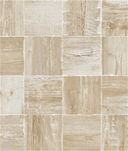 NextWall Peel & Stick Wood Block Wheat Wallpaper