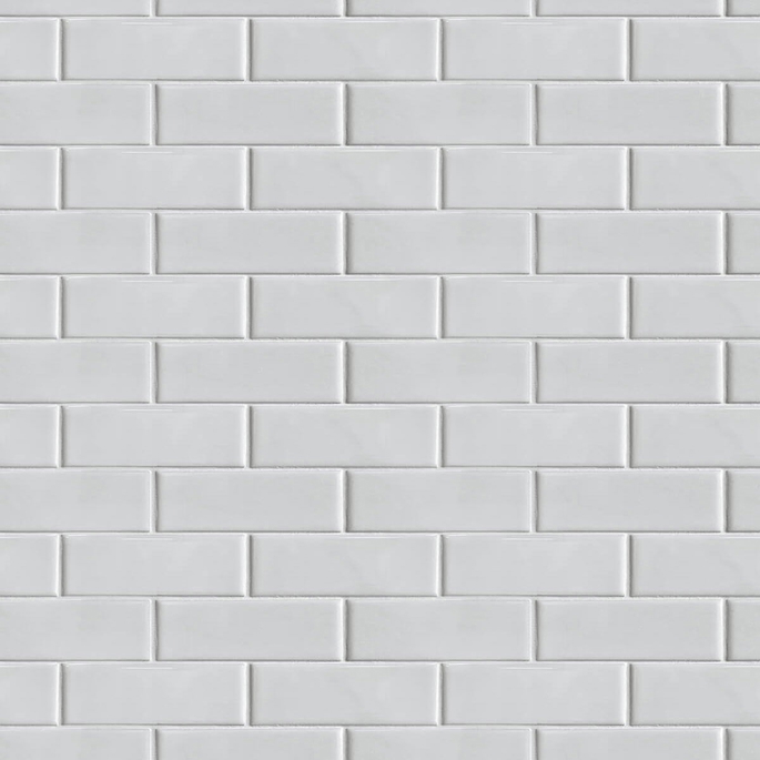 NextWall Peel &amp; Stick Subway Tile Ivory Wallpaper image 1 of 3