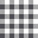 NextWall Peel & Stick Picnic Plaid Black & White Wallpaper