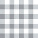 NextWall Peel & Stick Picnic Plaid Gray & White Wallpaper