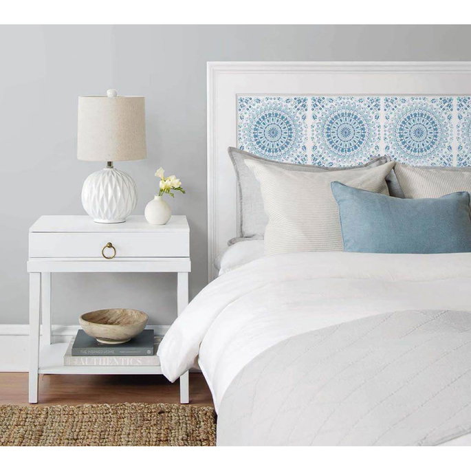 NextWall Peel &amp; Stick Mandala Teal &amp; Blue Wallpaper image 4 of 5