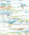 NextWall Peel & Stick Brushed Stripe Multicolored Wallpaper