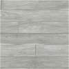 NextWall Peel & Stick Teak Planks Gray Wallpaper - Image 1