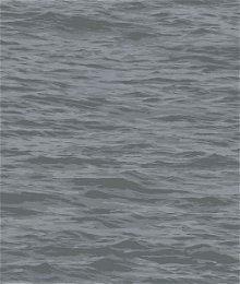 NextWall Peel & Stick Serene Sea Cove Gray Wallpaper