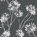 NextWall Peel & Stick One O'Clocks Charcoal Wallpaper