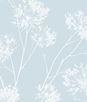 NextWall Peel & Stick One O'Clocks Light Blue Wallpaper