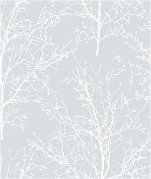 NextWall Peel & Stick Tree Branches Daydream Gray Wallpaper